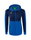 Erima Trainingsjacke Six Wings mit Kapuze (Baumwollmix, weich, bequem, taillierter Schnitt) royalblau/navyblau Damen